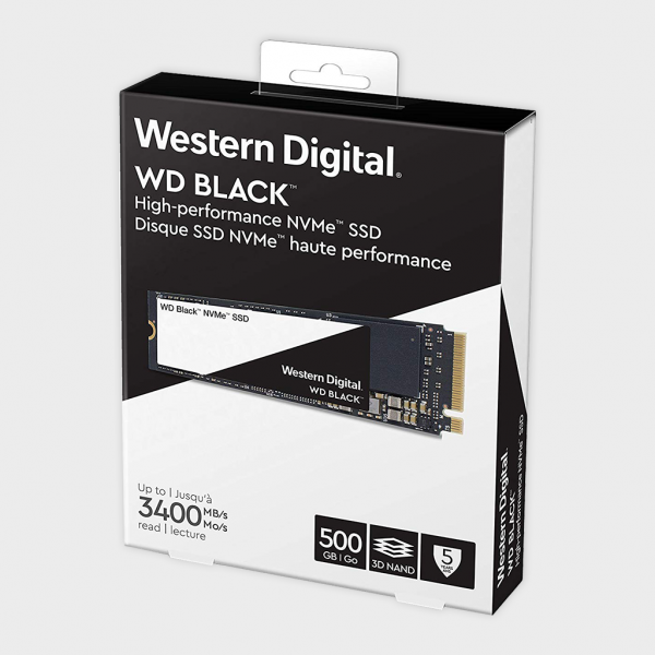Wd Black 500Gb HighPerformance Nvme Pcie