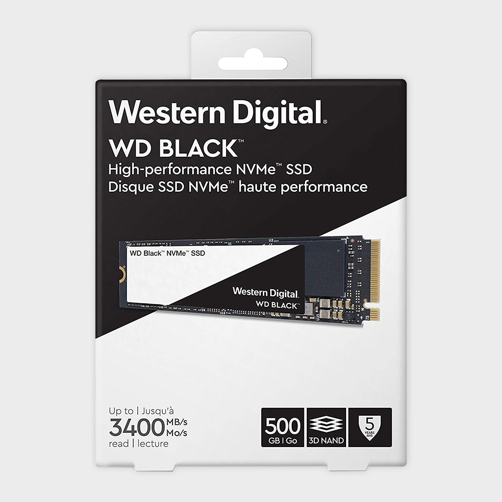 Wd Black 500Gb HighPerformance Nvme Pci